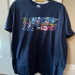 Men’s Marvel Contest of Champions Navy Blue TShirt